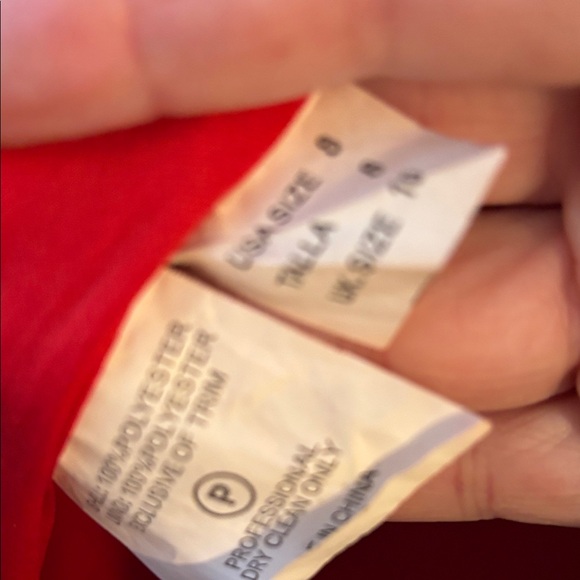 Mori Lee Scarlet High Low Dress - Picture 3 of 7